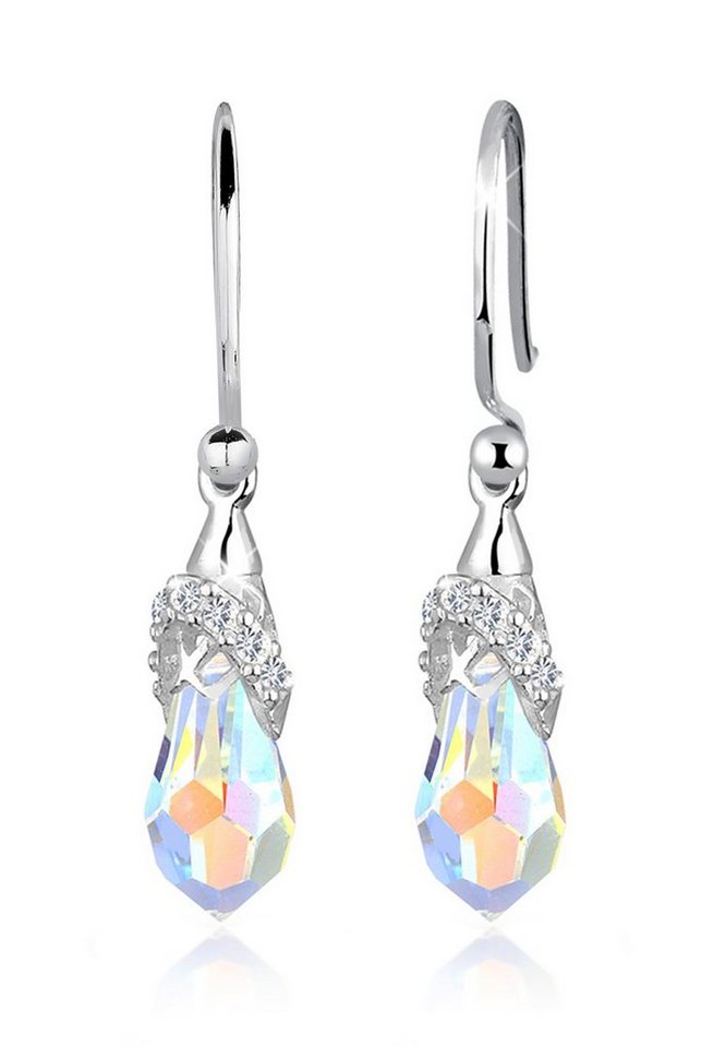 Elli Ohrhänger-Set Tropfen Kristalle, Tropfen von Elli