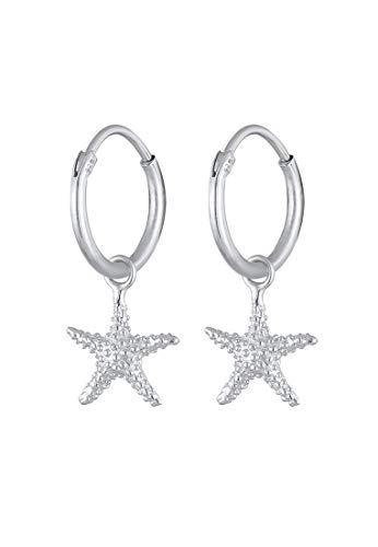 Elli Ohrringe Damen Creolen Seestern Meer Maritim Sommer in 925 Sterling Silber Elli Ohrringe Damen Creolen Seestern Meer Maritim Sommer in 925 Sterling Silber von Elli