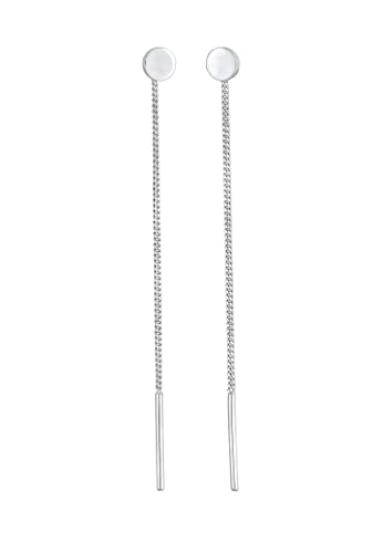 Elli Ohrringe Damen Ohrhänger Durchzieher Plättchen Basic in 925 Sterling Silber Elli Ohrringe Damen Ohrhänger Durchzieher Plättchen Basic in 925 Sterling Silber von Elli