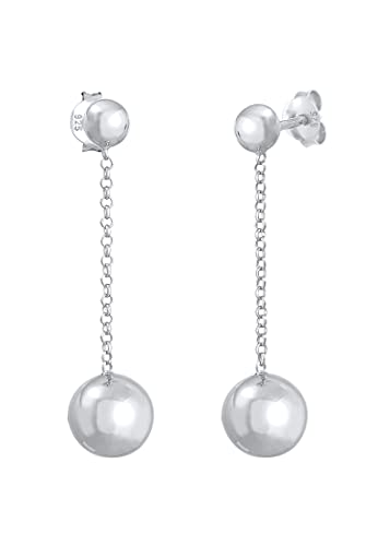 Elli Ohrringe Damen Ohrhänger Kugeln Trend Basic in 925 Sterling Silber von Elli