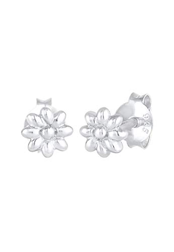 Elli Ohrringe Damen Ohrstecker Gänseblume Natur Blüte Blume Trend in 925 Sterling Silber von Elli