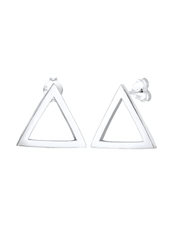 Elli Ohrringe Damen Stecker Dreieck Geo in 925 Sterling Silber von Elli
