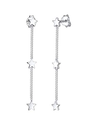 Elli Ohrringe Damen Ohrhänger Stern Astro Look Trend in 925 Sterling Silber Elli Ohrringe Damen Ohrhänger Stern Astro Look Trend in 925 Sterling Silber von Elli