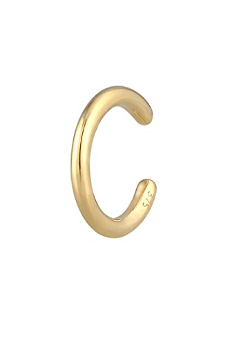Elli Ohrringe Single Earcuff Basic Trend Blogger 375 Gelbgold von Elli