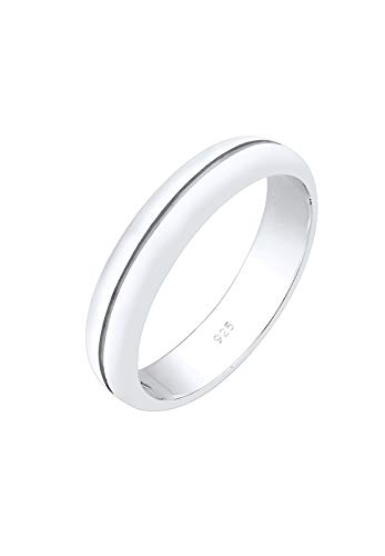 Elli PREMIUM Ring Damen Verlobung Elegant Basic aus 925 Sterling Silber von Elli