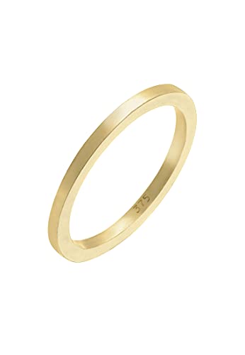 Elli Ring Damen Basic Klassik Ehering in 375 Gelbgold von Elli