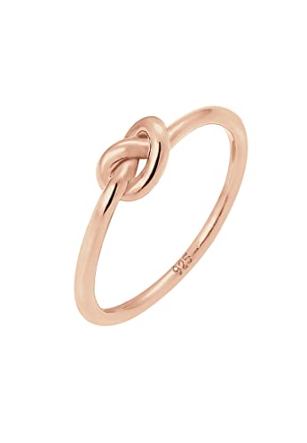 Elli Ring Damen Knoten Zart Filigran in 925 Sterling Silber von Elli