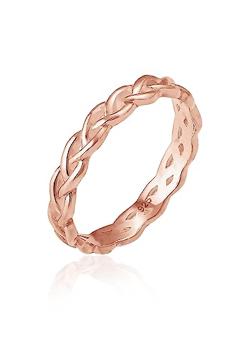 Elli Ring Damen Geflochten Unendlich Knoten Trend in 925 Sterling Silber von Elli