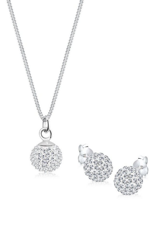 Elli Schmuckset Kugel Kristalle Sterling Silber Elli Schmuckset Kugel Kristalle Sterling Silber von Elli