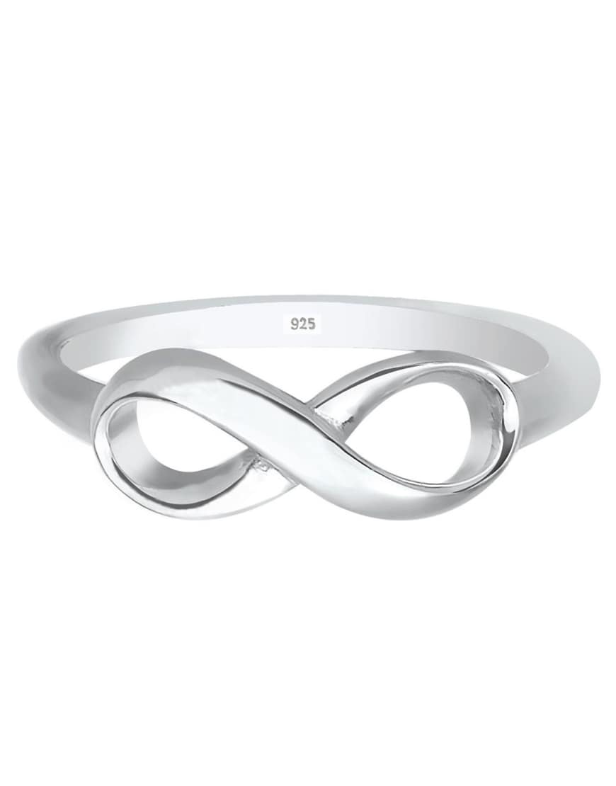 Elli - Silberfarbener Ring aus 925er-Sterlingsilber mit Unendlichkeits-Design Elli - Silberfarbener Ring aus 925er-Sterlingsilber mit Unendlichkeits-Design von Elli