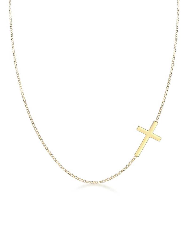 Elli - Halskette aus vergoldetem 925er Sterlingsilber-Goldfarben von Elli