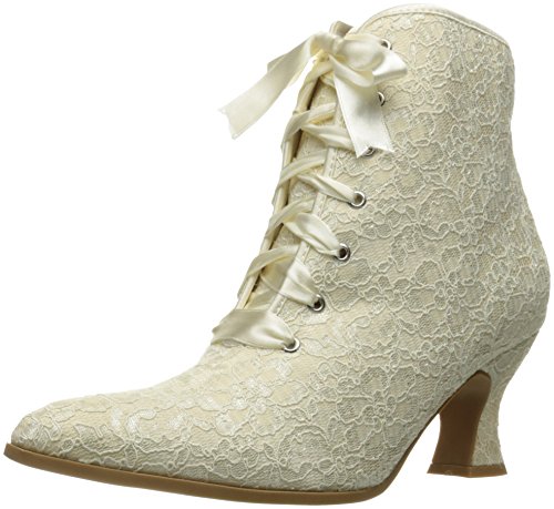 Ellie Shoes Damen 253-Elizabeth Stiefeletten, Weiß, 39 EU von Ellie Shoes