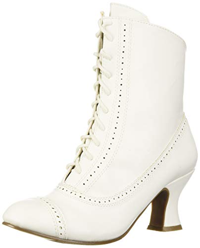 Ellie Shoes Damen 253-SARAH Halblange Stiefel, Weiß, 38 EU von Ellie Shoes