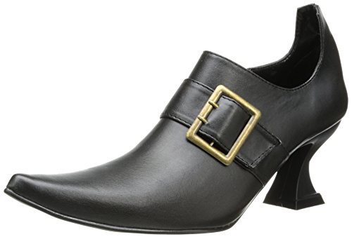 Ellie Shoes Damen 301-Hasel Pumps, Schwarzes Polyurethan, 40 EU von Ellie Shoes