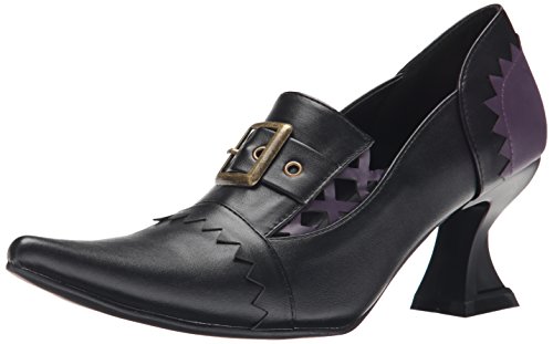 Ellie Shoes Damen 301 Quake Witch Shoe, Schwarzes Polyurethan, 40.5 EU von Ellie Shoes