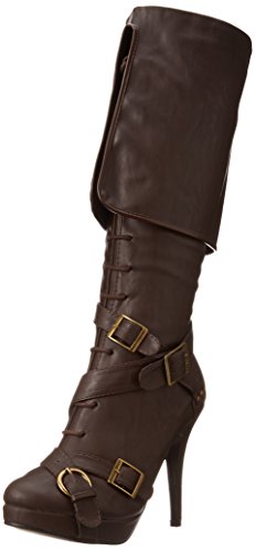 Ellie Shoes Damen 414-Keira Stiefel, braun, 42 EU von Ellie Shoes