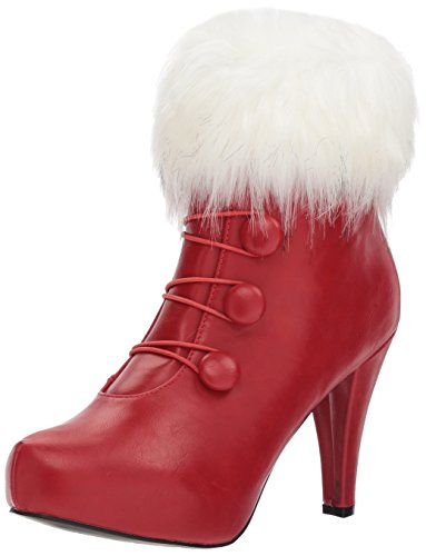 Ellie Shoes Damen 414-claus Stiefel, Rot (rot), 39 EU von Ellie Shoes