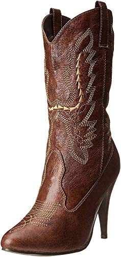 Ellie Shoes Damen 418 Cowgirl Westernstiefel, Braun (braun), 37 EU von Ellie Shoes