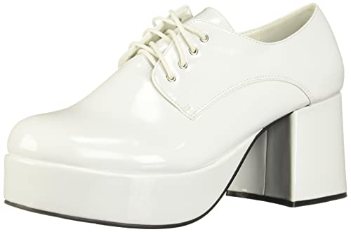 Ellie Shoes Herren Plateau Plattform, Weiß, X-Large von Ellie Shoes