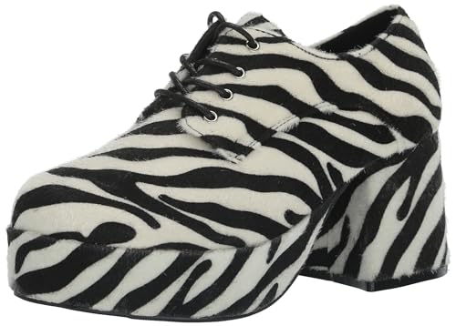 Ellie Shoes Herren 312 Pimp Plattform, Zebra, Medium von Ellie Shoes