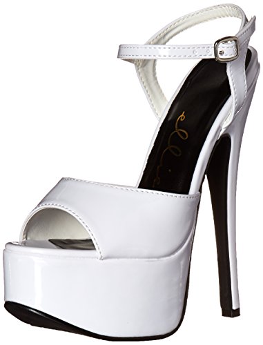 Ellie Shoes Women's 652-JULIET, White, 10 B US von Ellie Shoes