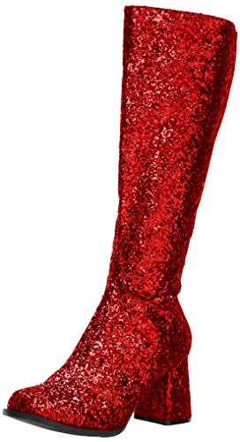 Ellie Shoes Women's Gogo-g Boot, Red, 10 US/10 M US von Ellie Shoes