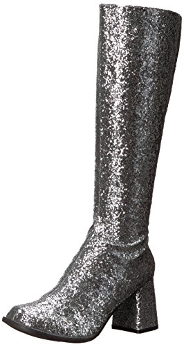 Ellie Shoes Women's Gogo-g Boot, Silver, 6 US/6 M US von Ellie Shoes