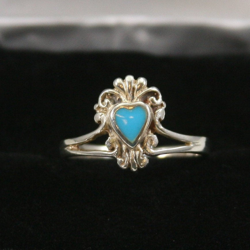 Vintage Prinzessin Sterling Silber Ring 925 von EllieBsBoutiqueTN