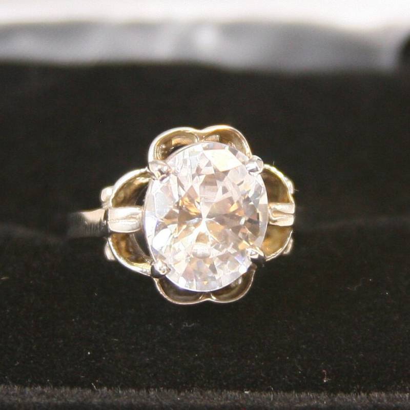 Vintage Sterling Silber Ring 925 Cz von EllieBsBoutiqueTN
