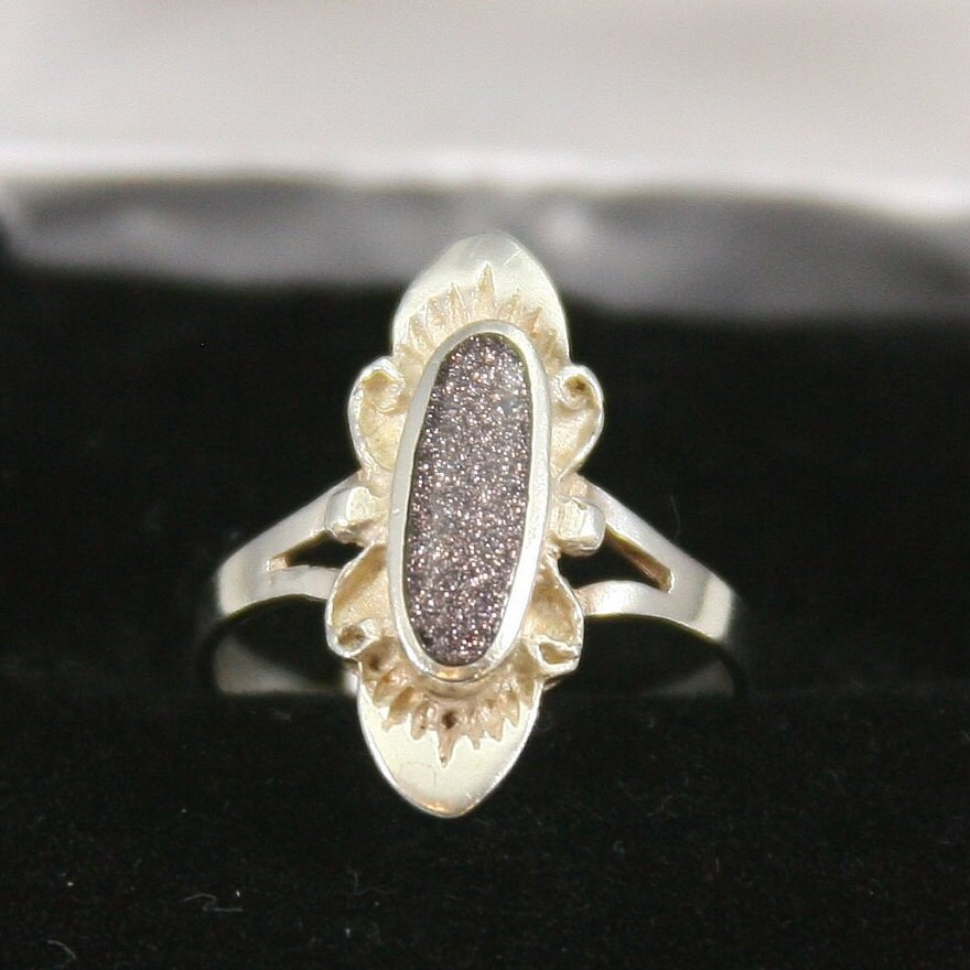 Vintage Sterling Silber Ring 925 von EllieBsBoutiqueTN