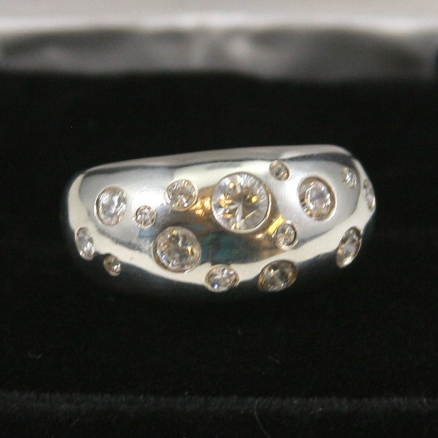 Vintage Sterling Silber Ring 925 von EllieBsBoutiqueTN