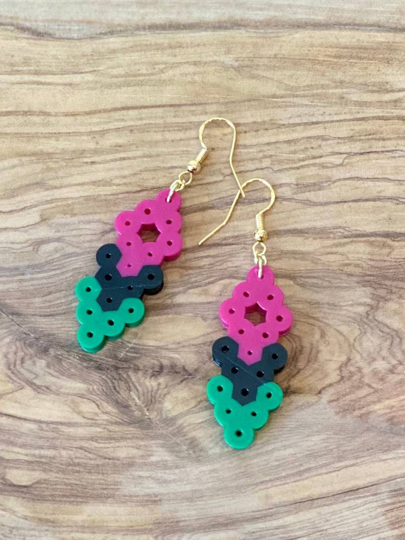 Ellie Style Perler Perlen Ohrringe von EllieStyleDesigns