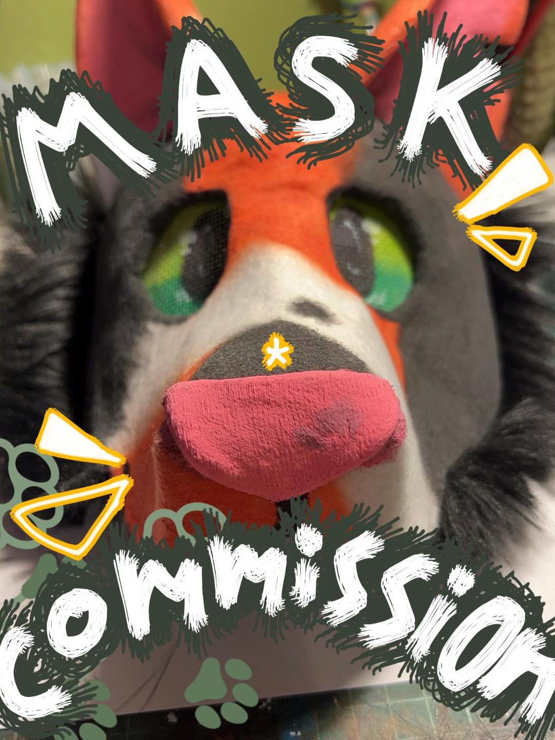 Therian/ Mini Fursona Maske Auftragsarbeit(Offen Therian/ Mini Fursona Maske Auftragsarbeit(Offen von ElliotStudiosCrafts