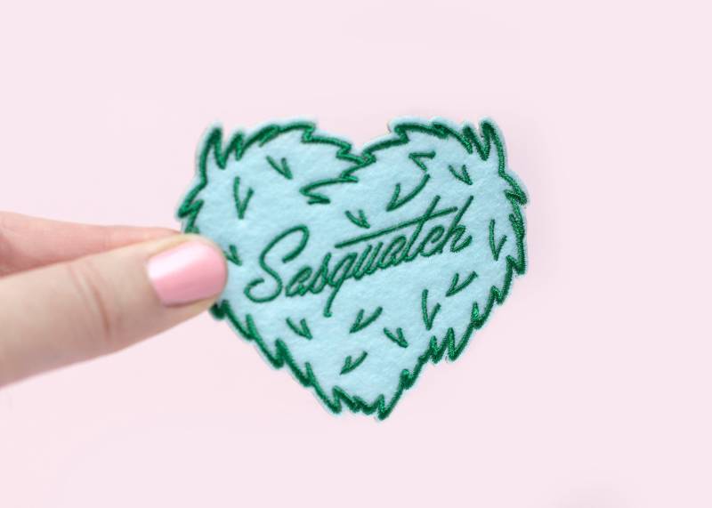 Rabattiert Sasquatch Patch - Gestickter Filz Instant Stick von ElloThere