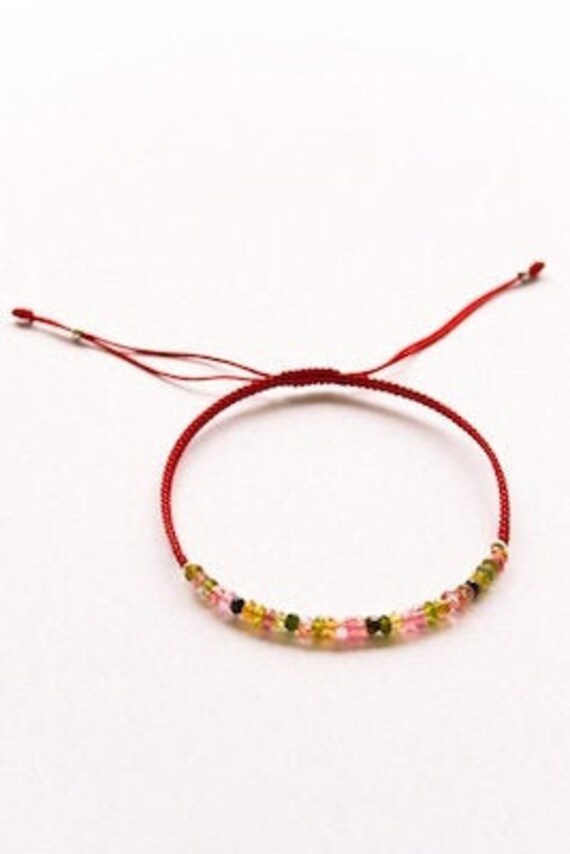 Armband Regenbogen Turmaline von EllysFein