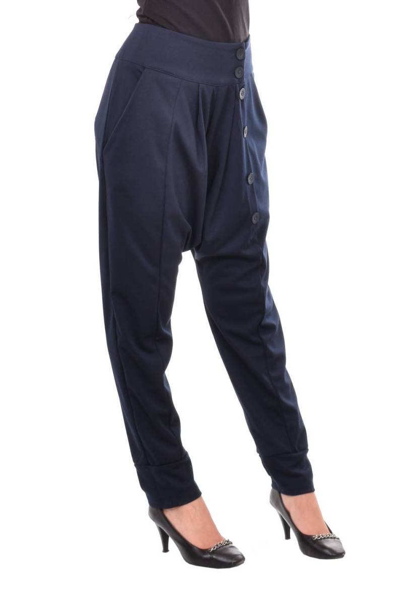 Dunkelblaue Drop Crotch Hose Dunkelblaue Drop Crotch Hose von ElmairaShopping