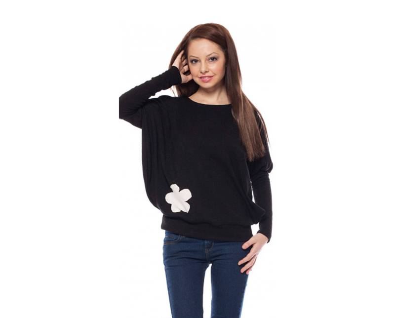 Fledermausärmel Strickbluse, Plus Size Maxi Bluse, Oversize Fledermausärmel Pullover, Damen Pullover von ElmairaShopping