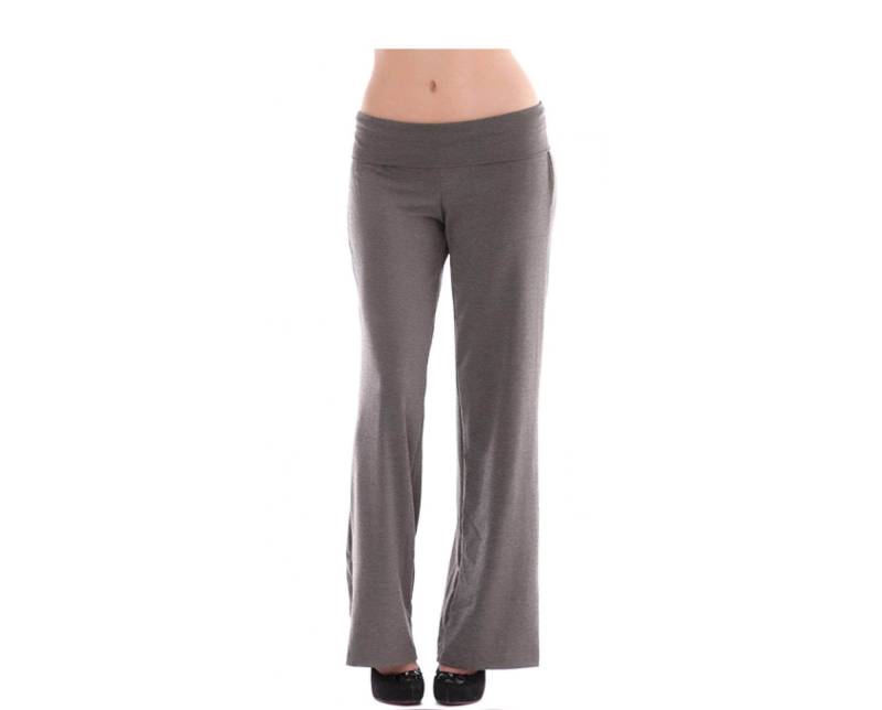 Graue Jerseyhose Mit Langen Beinen Graue Jerseyhose Mit Langen Beinen von ElmairaShopping