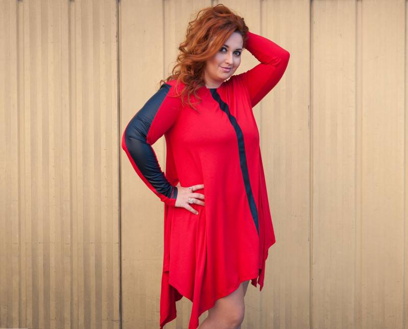 Rote Tunika von ElmairaShopping