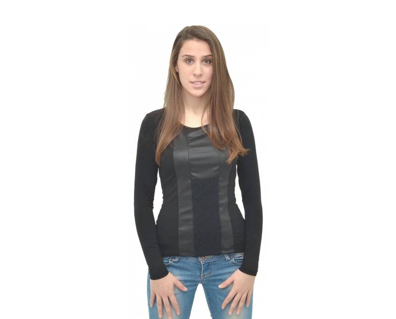 Schwarze Bluse Schwarze Bluse von ElmairaShopping