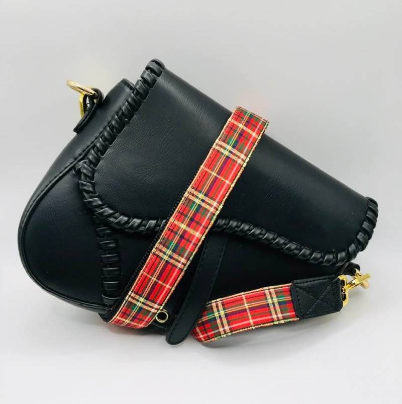 Schultergurt Taschengurt Handygurt Schottisch Rot Grün Gold 25 Mm Breit Verstellbar, Hochwertigen Karabiner, Lederapplikation Schultergurt Taschengurt Handygurt Schottisch Rot Grün Gold 25 Mm Breit Verstellbar, Hochwertigen Karabiner, Lederapplikation von ElmiraBerlin