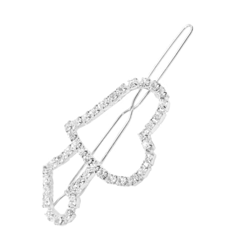 Modische Haarspange mit Strass-Herz, stilvolle seitliche Haarnadel, zarte Haarspange für Partys, Hochzeiten und den täglichen Gebrauch Modische Haarspange mit Strass-Herz, stilvolle seitliche Haarnadel, zarte Haarspange für Partys, Hochzeiten und den täglichen Gebrauch von Elnwnnkc