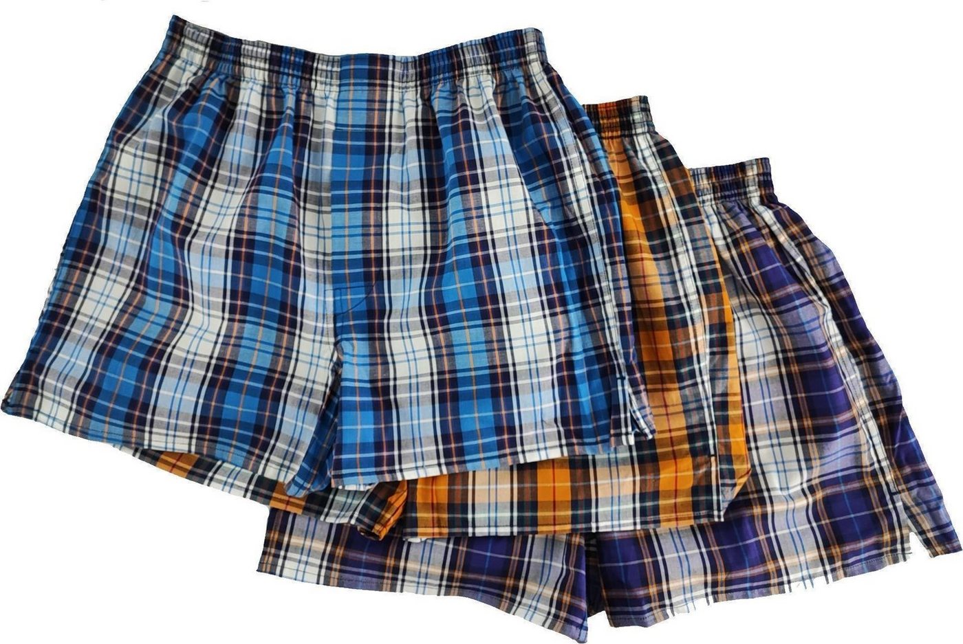 EloModa Boxershorts 3 Stück Herren Boxershorts Unterhosen Männer, M L XL 2XL 3XL 4XL (3-St) von EloModa