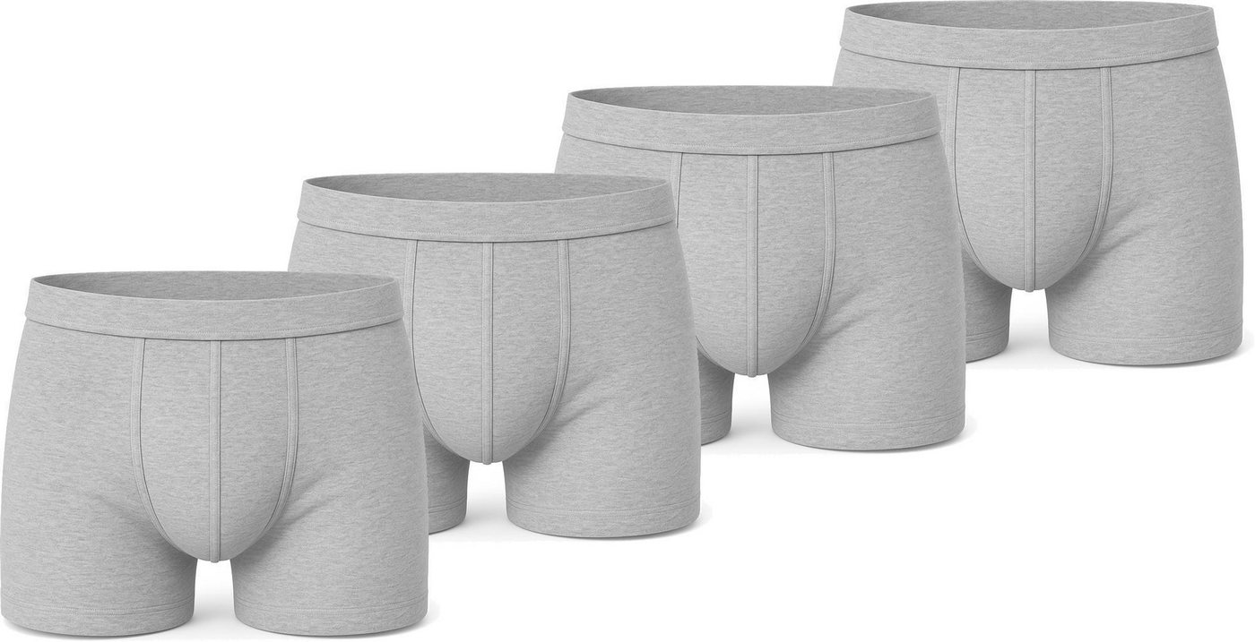 EloModa Boxershorts Herren Boxer Shorts 4er, 6er, 8er, 10er Set – Baumwolle – Schwarz (4-St) von EloModa