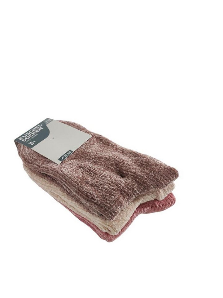 EloModa Kuschelsocken Damen 3 Paar Kuschelsocken Socke, Winter Warme, 35-38 39-42 (3-Paar) von EloModa