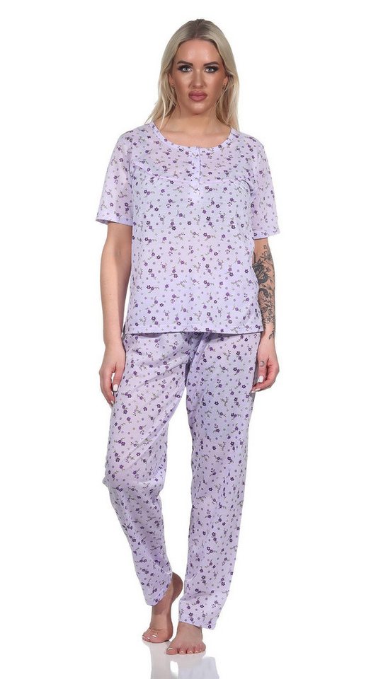 EloModa Pyjama Damen Pyjama Hose & Shirt Schlafanzug Pyjama-Set, Gr. M L XL 2XL (2 tlg) von EloModa