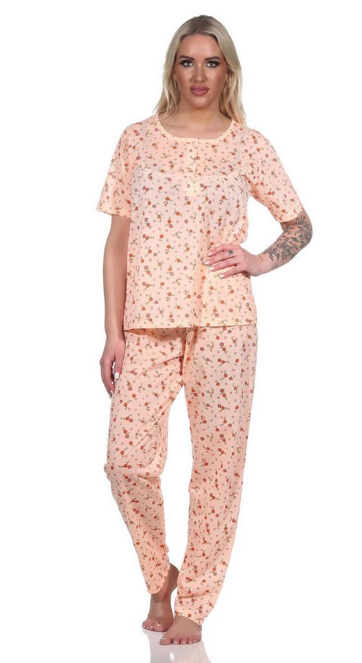 EloModa Pyjama Damen Pyjama Hose & Shirt Schlafanzug Pyjama-Set, Gr. M L XL 2XL (2 tlg) von EloModa