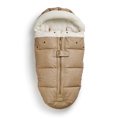 Elodie Details Universelle Fußsack für Kinderwagen - Aviator Brown von Elodie Details