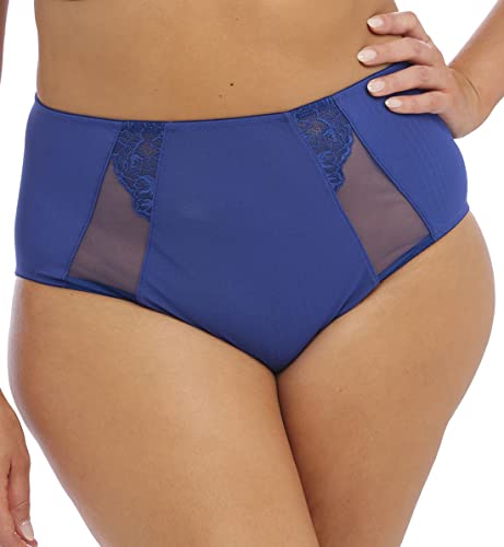 Elomi Damen Women's Brianna Full Coverage Brief Unterwäsche im Bikini-Stil, Lapis, XL Größen von Elomi