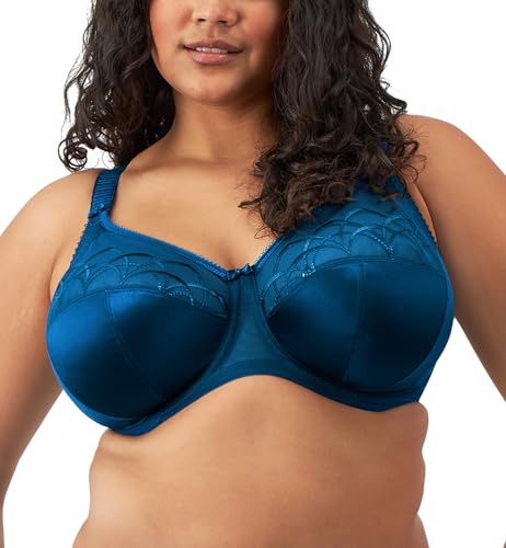 Elomi Damen Cate Underwire Banded Bra BH mit voller Abdeckung, Undurchsichtige, Poseidon, 95F von Elomi